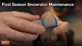 Post Season Snowrator Maintenance | BOSS Snowplow |