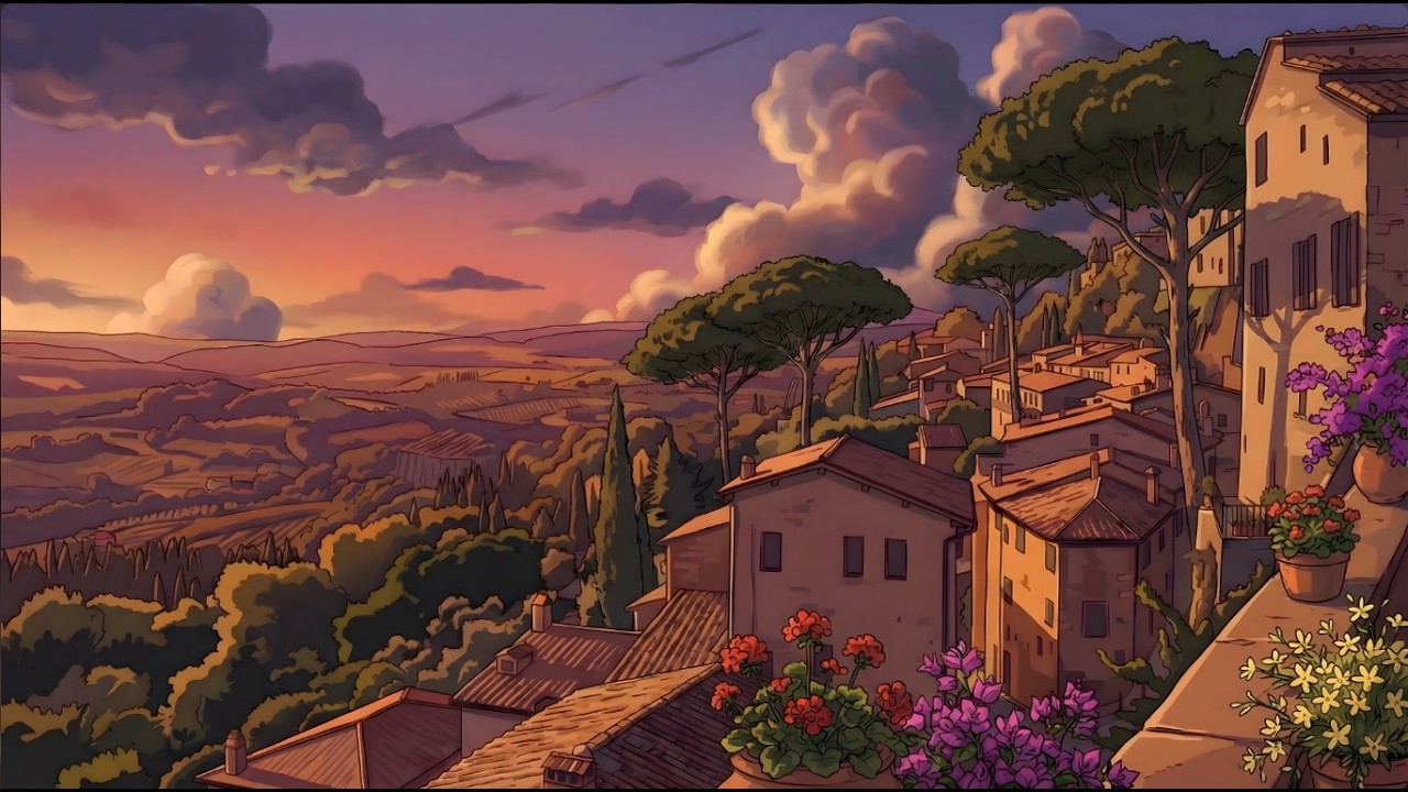 Tuscany Relaxing, Deep Focus -  Relaxing Beats from the Heart of Montepulciano