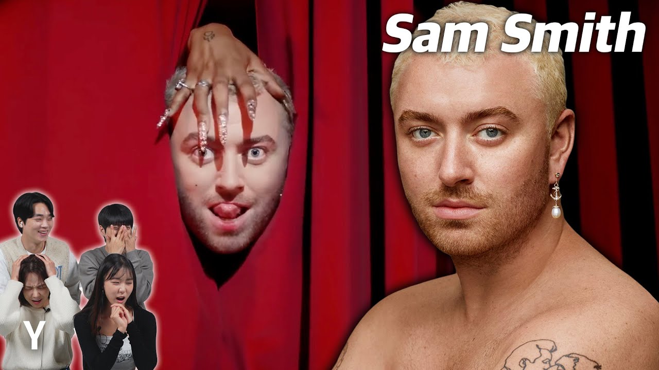 Korean Guy\u0026Girl React To ‘Sam Smith’ MV for the first time | Y