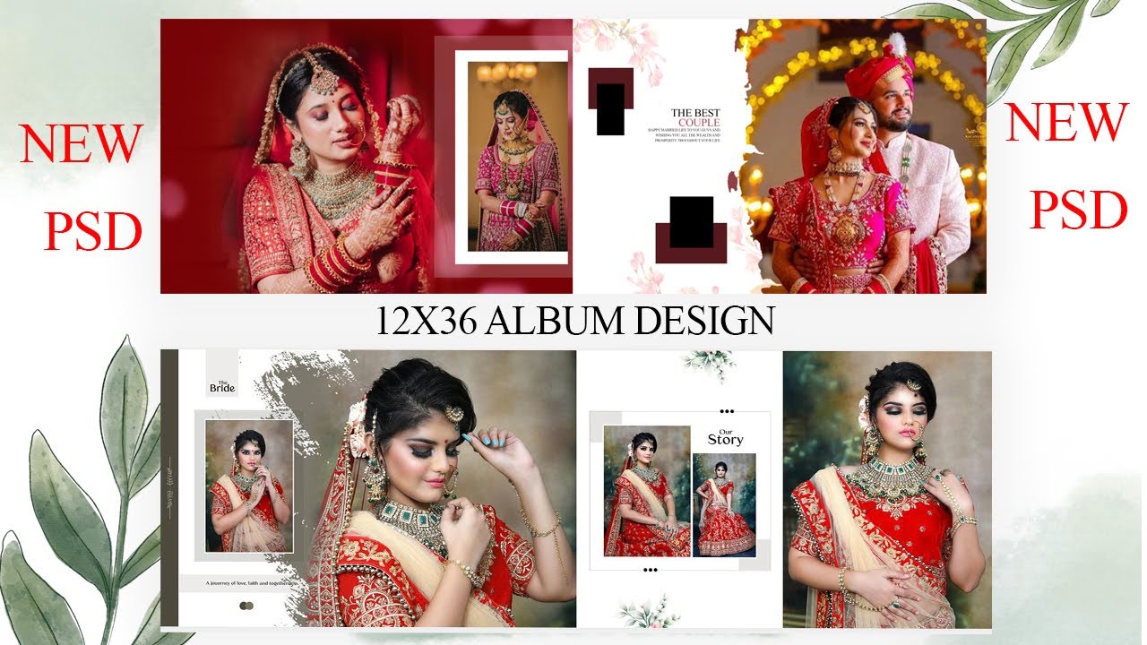 New Album Psd 12x36 / new alb 2024 free download  psd /psd 12x36 free download