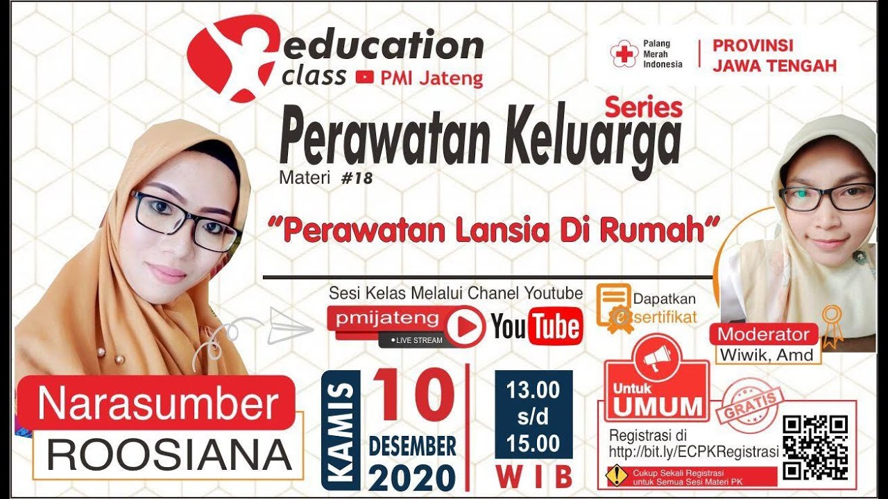 Education Class Perawatan Keluarga | #18 Perawatan Lansia di Rumah