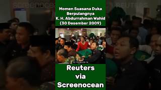 Download Lagu Suasana Duka Berpulangnya Gus Dur (2009) #shorts MP3