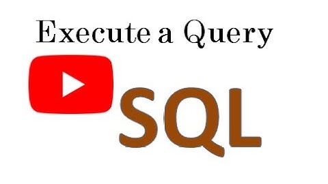 How to Execute an SQL Query in SQL Server Management Studio
