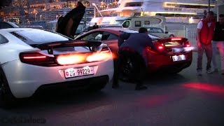 Mclaren 12c lights cigarette!?