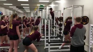2016 Gopher Volleyball Training Video