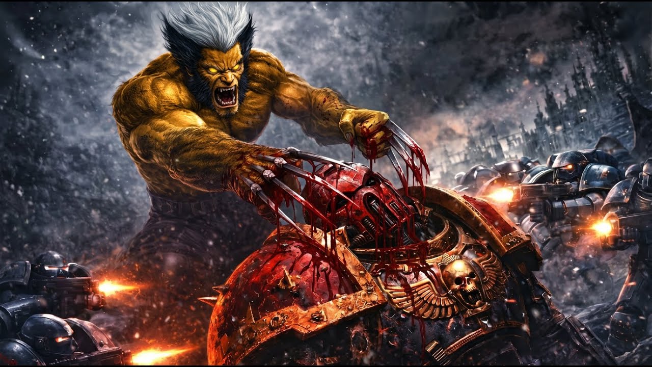 What If Wolverine Invaded Warhammer 40k Universe?