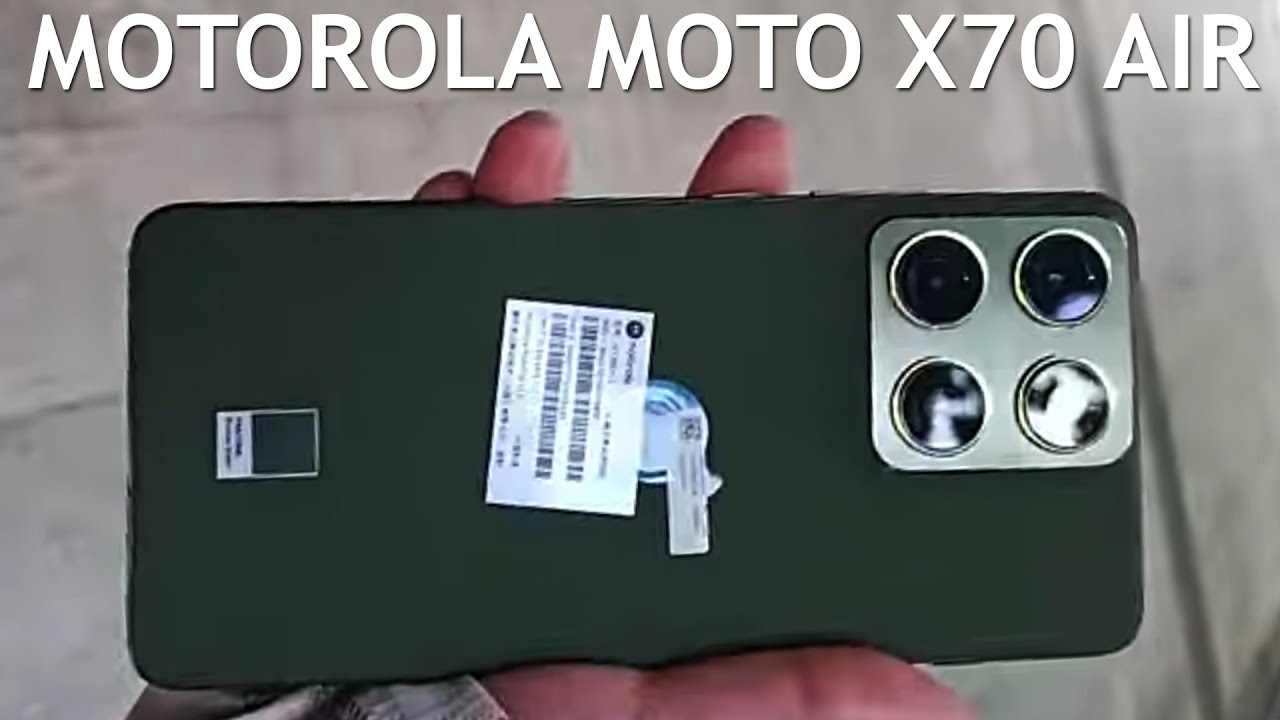 Motorola Moto X70 Air первый обзор на русском