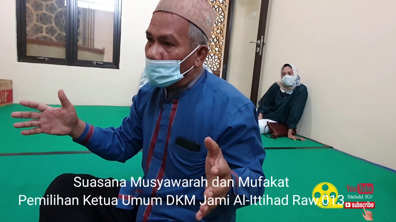Pemilihan Ketua Umum DKM terbaik #DKM #Masjid