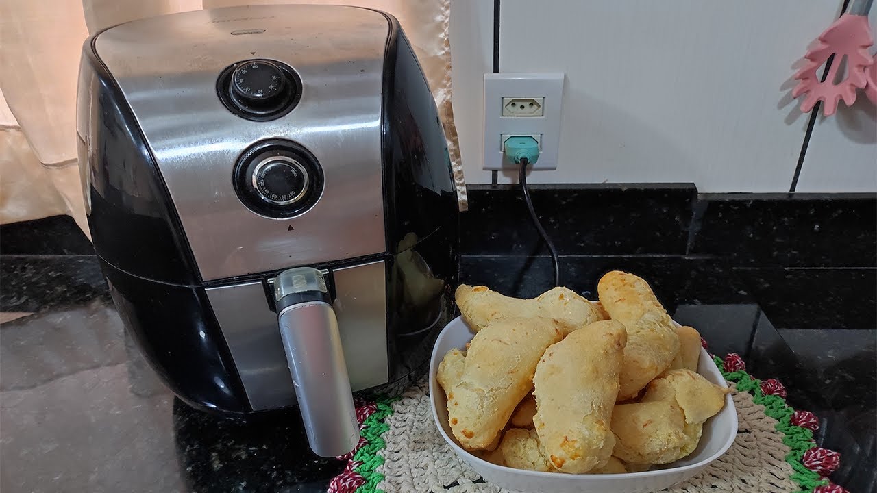 BISCOITO DE POLVILHO EM 10 MINUTOS NA AIRFRYER