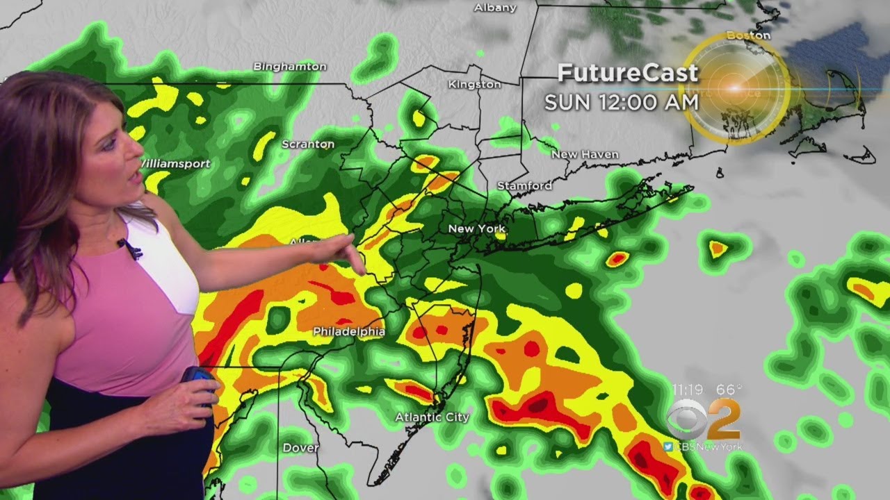 Heavy Rain Moves In Overnight - YouTube