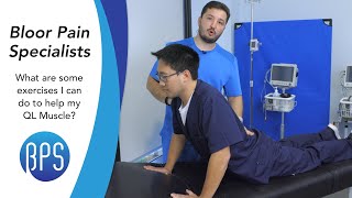 What Are Some Exercises I Can Do To Help My QL Muscle - Spine Doctors Demonstrate AT HOME Exercises
