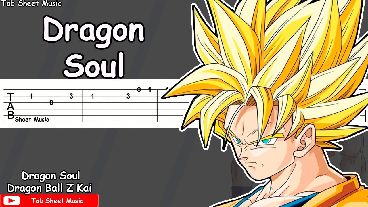 Never Give Up - Dragon Ball Kai (tablaturas para Guitar Pro