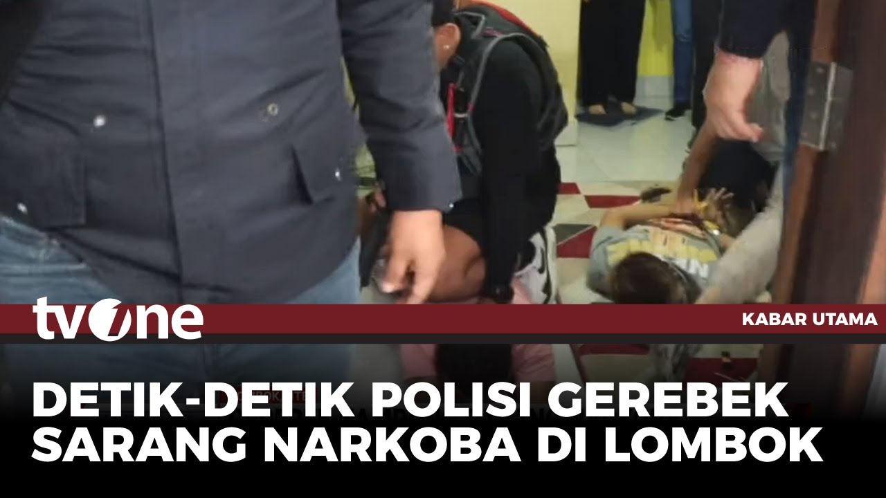 Polisi Amankan 25 Orang Saat Penggerebekan Narkoba di Lombok | Kabar Utama tvOne
