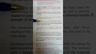 Hardness test Dental materials
