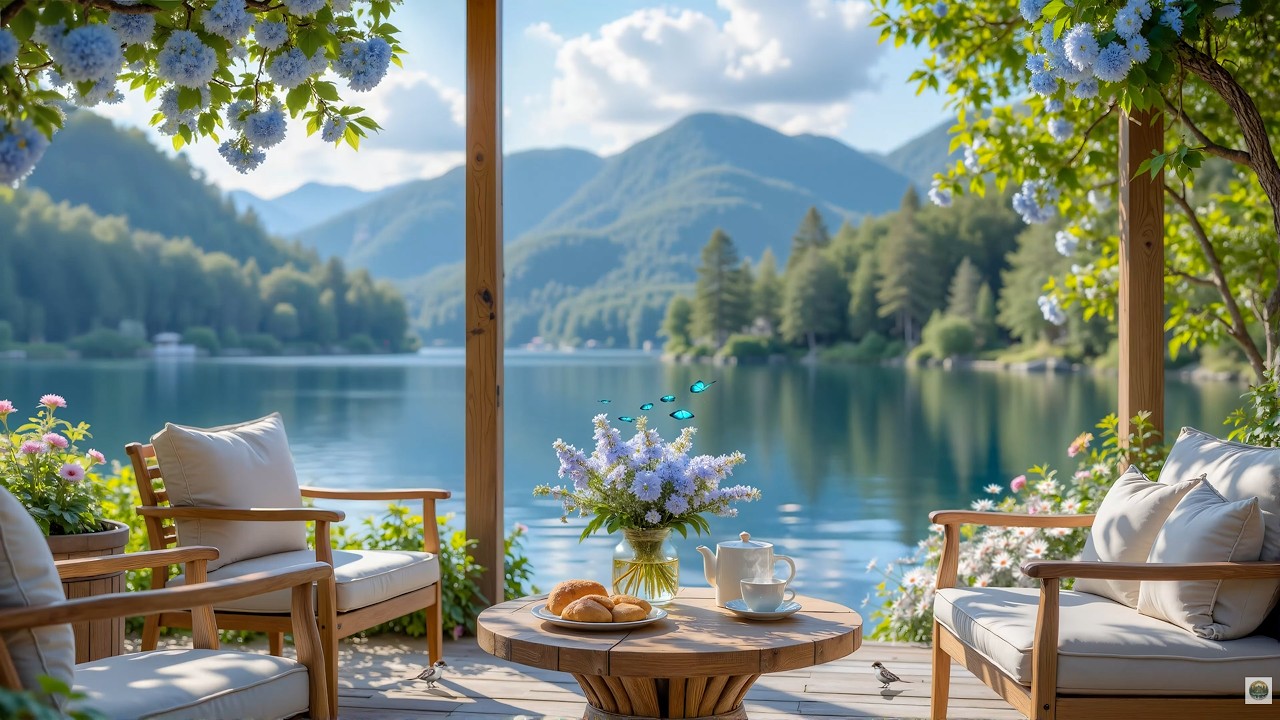 Gentle Piano in Peaceful Spring for Focus 🌿 Calm Piano & Birdsong for Study, Work