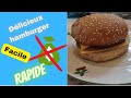 hamburger délicieux facile et pas cher