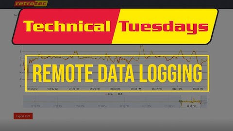 Technical Tuesdays: Ep. 9 - Remote Data Logging
