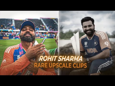Rohit Sharma Rare Upscale Clips ● Rare Clips ● Scenepack ● Upscale ● [Topaz]🔥🐐 #rohitsharma