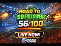 🚀 ROAD TO 100 FOLLOWERS! LIVE NOW 🔥talk chat! Rocket League Grind! #RocketLeague #livenow #follow