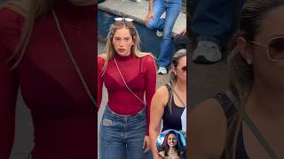 Street Style of Columbia Girls 🌟👗💃🕺। #columbia #girls #fashion Part - four