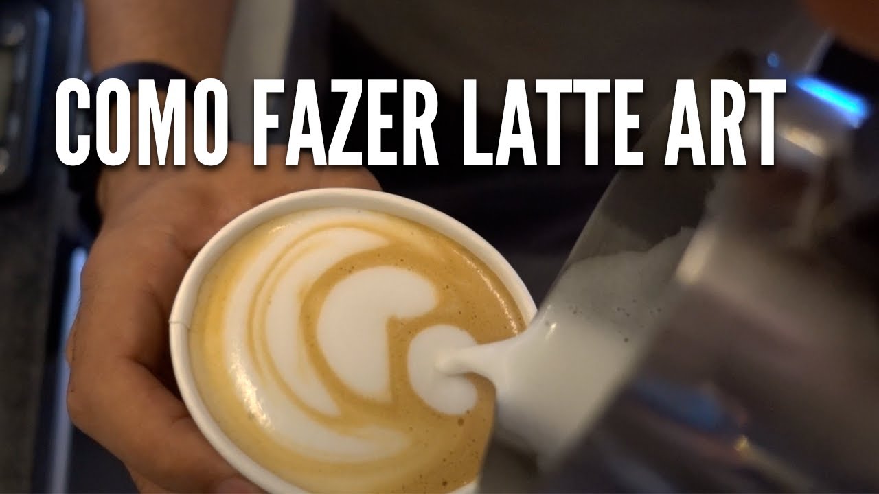 COMO FAZER LATTE ART |  Tutoriales simples y humildes