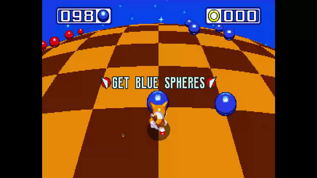 the videos prob laggy but in real life its not anyway SONIC3