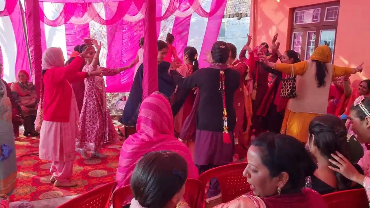 Pahadi bilaspuri program gidha video l himachali cultur program YouTube