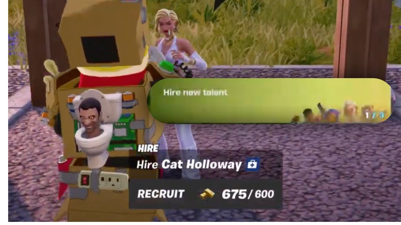 How to Hire New Talent — Fortnite Week 7 Kingston Quest Guide (NPC Location & Gold Farming)