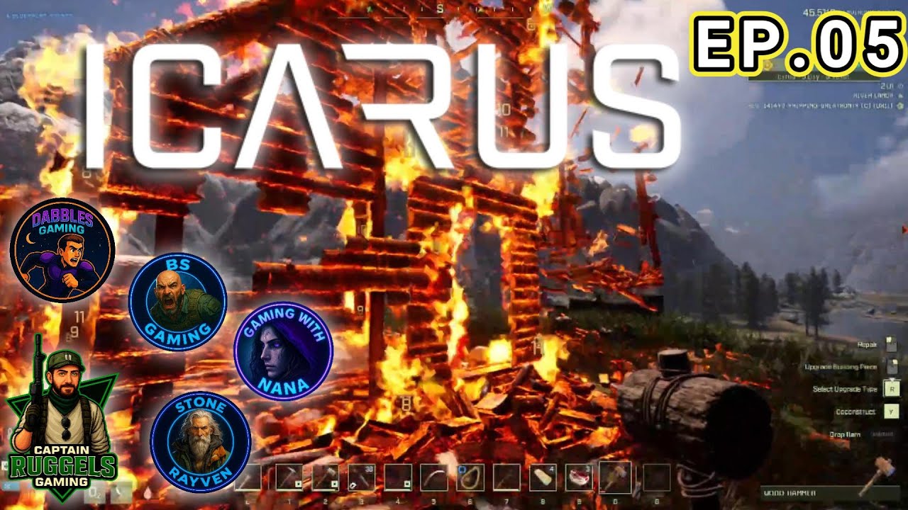 Ruggels Sets the Wrecking Crew House on Fire | Icarus Episode 05