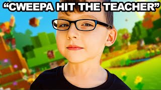 minecraft kid KNOCKS OUT his teacher...
