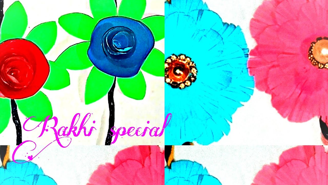 Easy Paper Raki Making 5 Quick and Easy paper rakhi making ideas //Simple Handmade Rakhi ideas ...