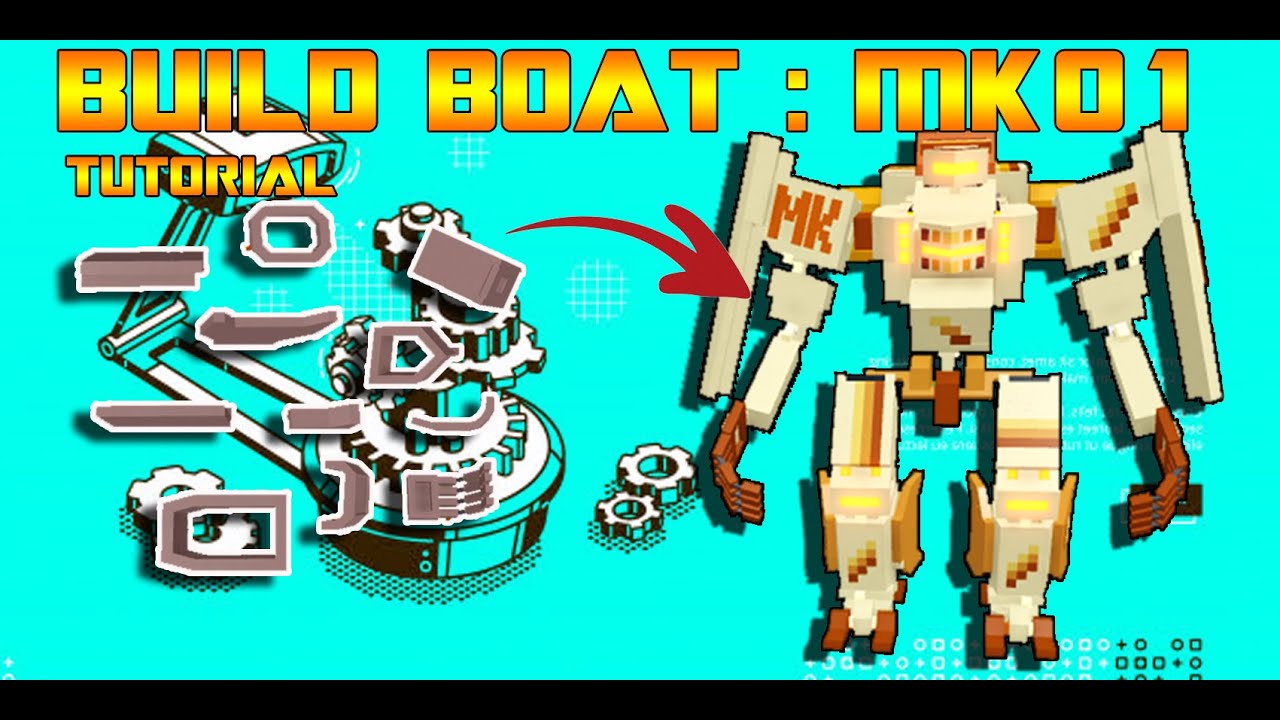 [BUILD BOAT ] MECH BUILD TUTORIAL MK01 DESERT CAMO YouTube