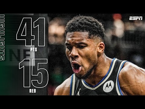 Giannis Antetokounmpo HIGHLIGHTS 🎥 41 PTS & 15 REB vs. Bulls in