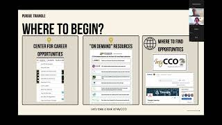Purdue Prep Webinars with Triangle Fraternity: Networking and Securing Internships and Co-Ops Purdue Prep Webinars with Triangle Fraternity: Networking and Securing Internships and Co-Ops