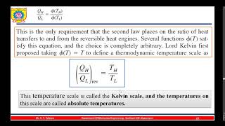 Unit 03 L 08  The Thermodynamic Temperature Scale