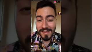 ENES BATUR CANLI YAYINDA REYNMENE LAF ATIYOR