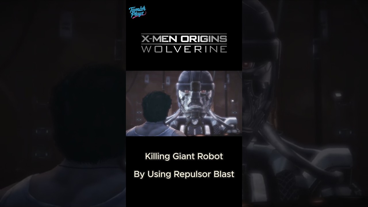 Destroyed Giant Robot by Using Iron man's Repulsor Blast💥