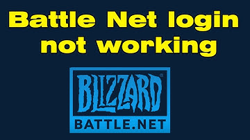 Why is Blizzard Battle Net login not working, it says i have no friends