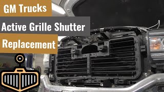 Chevy Truck: Active Grille Shutter