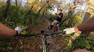 Westbrook Park mountain biking - complete system DeWitt IA