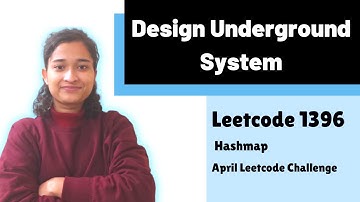 Design Underground System | Leetcode 1396 | Hashmap | Day-24