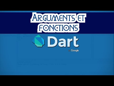 Formation Flutter - Arguments et fonctions dans Dart#5.9