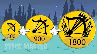 UPGRADE 999 LEVEL ARCHIDON TO MAX POWER ENDLESS SURVIVORS | STICK WAR LEGACY | STICK MASTER