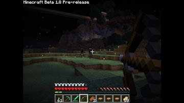 Minecraft Beta 1.8 Pre-release Endermen Killing - HD - with Audio