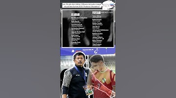 Tak masuk skuad ronde 4, Ivar, struickndan Adrian Wibowo masuk skuat Sea Games 2025 Thailand
