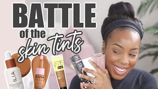 I TRIED 5 DIFFERENT SKIN TINTS AND WORE THEM FOR 8+ HOURS | BATTLE OF THE SKIN TINTS | Andrea Renee