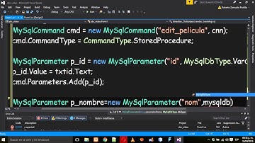 ABC Mysql y c# - Modificar