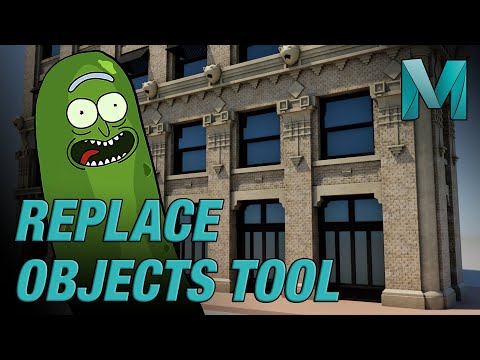 Mastering Maya: Replace Objects Tool