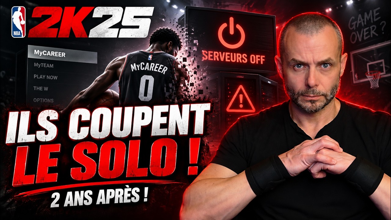 NBA 2K25 : un mode SOLO va DISPARAÎTRE après seulement 2 ANS !