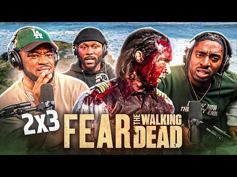 FEAR THE WALKING DEAD 2X3 REACTION!!! "Ouroboros" LIFE ON THE YACHT!